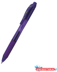 Pentel Rollertoll zselés 0, 35mm, Pentel EnerGelX BL107-VX, írásszín lila (ORI_42473)