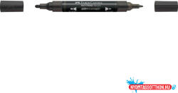 Faber-Castell Akril marker kétvégű MULTIMARK 299 Faber-Castell fényes fekete (ORI_68304)