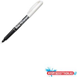Centropen Rostirón, filctoll vízbázisú 1, 2mm, kerek hegyű Centropen 2686 fehér - nyomtassotthon
