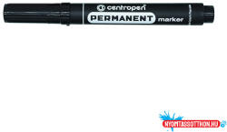 Centropen Alkoholos marker 2, 5mm, kerek hegyű, Centropen 8566, fekete - nyomtassotthon