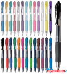 Pilot Zselés toll 0, 5mm, nyomógombos Pilot G-2, írásszín zöld (ORI_BLG25G)