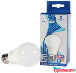 BLUE LIGHT Led 8W A60, E27 806 lm 4000k Blue Light - nyomtassotthon