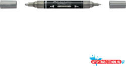Faber-Castell Akril marker kétvégű MULTIMARK 251 Faber-Castell ezüst (ORI_68285)