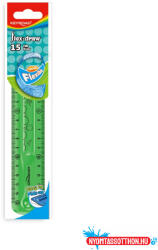 Keyroad Vonalzó 15 cm, flexibilis Keyroad Flex Draw vegyes színek (ORI_38524)