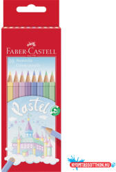 Faber-Castell Színes ceruza készlet hatszögletű kastélyos Faber-Castell 10klf. szín