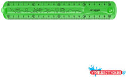 Keyroad Vonalzó 20 cm, flexibilis Keyroad Flex Draw vegyes színek (ORI_38529)