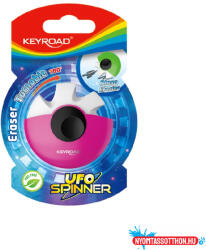 Keyroad Radír, PVC mentes Keyroad Ufo Spinner vegyes színek (ORI_38474)