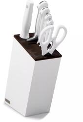 WÜSTHOF CLASSIC WHITE Bloc pentru cuțite cu 6 piese - versiunea Santoku