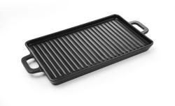 HENDI Mini tigaie pentru grătar HENDI Little Chef, 320 × 162 mm, neagră