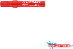 ICO Flipchart marker vízbázisú 3mm, kerek Artip 11 piros (ORI_9580016003)