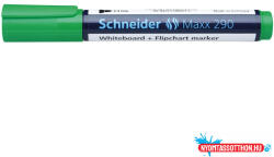 Schneider Tábla- és flipchart marker 2-3mm, kerek végű Schneider Maxx 290 zöld (ORI_36353)