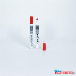  Táblamarker 2-3mm, kúpos Nebulo piros