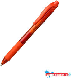 Pentel Rollertoll zselés 0, 35mm, Pentel EnerGelX BL107-FX, írásszín narancs (ORI_42462)