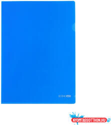 Economix Genotherm 'L' A4, PP 180 micron fényes, víztiszta, Economix kék 10db/csomag