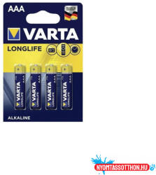 VARTA Elem AAA mikro LR03 Longlife 4 db/csomag, Varta (ORI_1075)