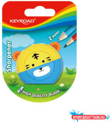  Hegyező, 2 lyukú, 1 db/bliszter, Keyroad Speedy Snail, vegyes színek (ORI_54288)