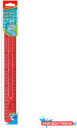 Keyroad Vonalzó 30 cm, flexibilis Keyroad Flex Draw vegyes színek (ORI_38537)