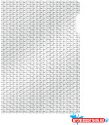  Genotherm L A4, 85 micron narancsos, adatvédelmi mintával Bluering®