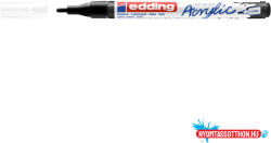 edding Akril marker 1-2mm, Edding 5300 fekete (ORI_36448)