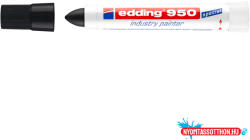 edding Alkoholos jelölõ marker 10mm, kúpos Edding 950 fekete (ORI_7580066002)