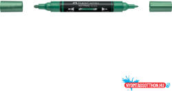 Faber-Castell Akril marker kétvégű MULTIMARK 295 Faber-Castell metál zöld (ORI_68301)