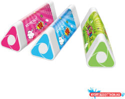 Keyroad Radír, PVC mentes 24 db/display Keyroad Kaleidoscope vegyes színek (ORI_38452)