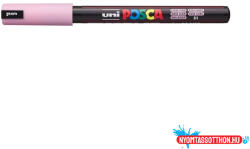 uni Dekormarker 0, 7mm, Uni-Posca PC-1MR világos rózsaszín - nyomtassotthon