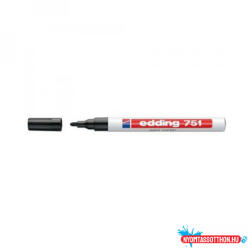 edding Lakkmarker 1-2mm, kerek Edding 751 fekete (ORI_7580097001)