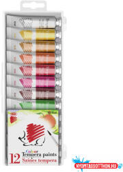 ICO Tempera színes 12x12ml, Süni Ico 12 különféle szín (ORI_31058)