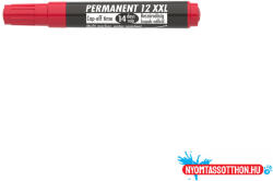 ICO Alkoholos marker 1-4mm, vágott Ico 12XXL piros (ORI_9580082002)