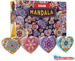  Radír, mandala, 36 db/display, Silka
