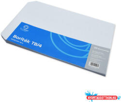 Bluering Boríték TB/4 öntapadó bélésnyomott 250x353mm Bluering® fehér 25 db/csom (ORI_47696)