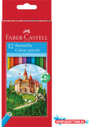 Faber-Castell Színes ceruza készlet hatszögletű kastélyos Faber-Castell 12klf. szín