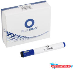 BLUERING Táblamarker 3mm, mágneses, táblatörlõvel multifunkciós Bluering(R) kék (ORI_BR891860)