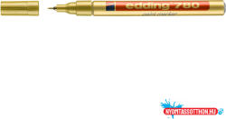 edding Lakkmarker 0, 8mm, kerek Edding 780 arany (ORI_7580114007)