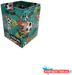  Írószertartó pohár, Foci, Nebulo - nyomtassotthon
