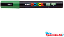 uni Dekormarker 1, 8-2, 5mm, Uni Posca PC-5M erdő zöld (ORI_66929)