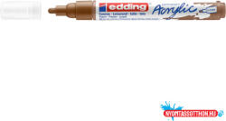 edding Akril marker 2-3mm, Edding 5100 mogyoró (ORI_36480)