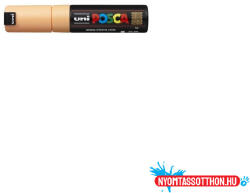 uni Dekormarker 8mm, Uni Posca PC-8K világos narancs (ORI_62823)