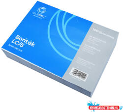 Bluering Boríték LC/5 öntapadó bélésnyomatlan 162×229mm, Bluering®, fehér 100db/csom (ORI_47691)