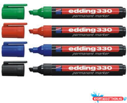 edding Alkoholos marker 1-5mm, vágott Edding 330 fekete (ORI_7580018000)
