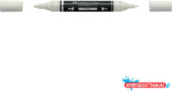 Faber-Castell Akril marker kétvégű MULTIMARK 101 Faber-Castell fehér (ORI_68259)