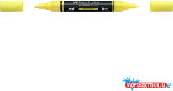 Faber-Castell Akril marker kétvégű MULTIMARK 256 Faber-Castell neon sárga (ORI_68289)