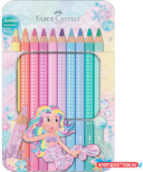 Faber-Castell Színes ceruza készlet háromszögletű SPARKLE Faber-Castell 10klf. szín (ORI_68111)