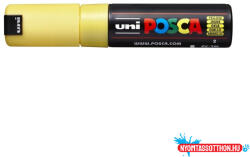 uni Dekormarker 4, 5-5, 5mm, Uni-Posca PC-7M sárga (ORI_62837)
