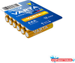 VARTA Elem AAA mikro LR03 Longlife BigBox 12 db/csomag, Varta (ORI_47723)