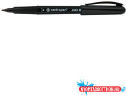 Centropen Alkoholos marker 1mm, CD/DVD Liner M Centropen 4606 fekete (ORI_646060112)