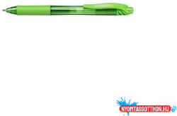 Pentel Rollertoll zselés 0, 35mm, Pentel EnerGelX BL107-KX, írásszín világoszöld (ORI_42467)