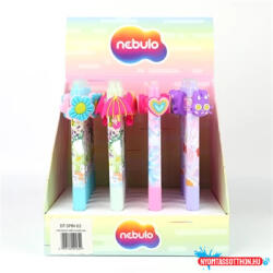 Nebulo Zseléstoll radírozható, nyomógombos, tavaszi csecsebere 24 db/display Nebulo (ORI_61042)
