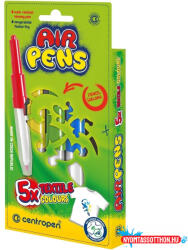 Centropen Filctoll fújós készlet Centropen AIRPENS 1539 Textile 5 különféle szín (ORI_42714)